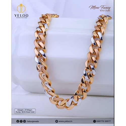 18kt rose gold deals chain